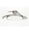 Ventilador de techo Philips Atlas Níquel LED 106 cm 4500 lm regulable