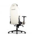 Silla gaming phoenix monarch remaster cuero napa negra y blanca talla r