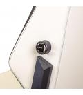 Silla gaming phoenix monarch remaster cuero napa negra y blanca talla r