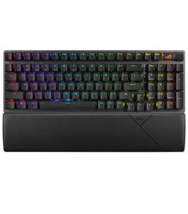 Teclado gaming asus rog strix scope ii 96 inalambrico rgb negro