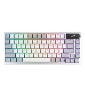 Teclado gaming asus azoth rgb blanco