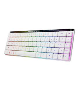 Teclado gaming asus rog falchion rx low profile inalambrico rgb blanco