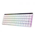 Teclado gaming asus rog falchion rx low profile inalambrico rgb blanco