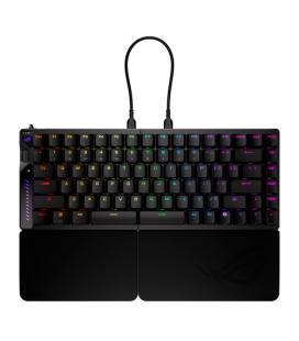 Teclado gaming asus rog falcata inalambrico rgb negro ingles