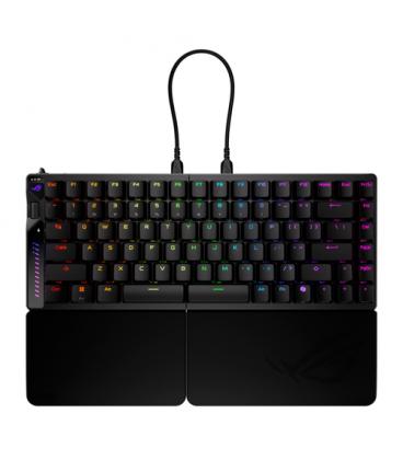 Teclado gaming asus rog falcata inalambrico rgb negro ingles