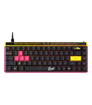 Teclado gaming asus rog falchion ace hfx zywoo edition rgb ingles