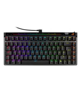 Teclado gaming asus rog falchion ace 75 he rgb negro