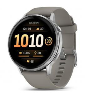 Garmin venu 4 bluetooth gps 45mm amoled gris resistencia agua 5atm pulsómetro spo2