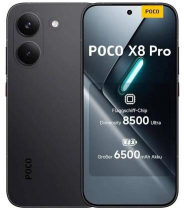 Smartphone xiaomi poco x8 pro 8gb/ 512gb/ 6.59'/ 5g/ negro
