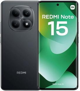 Smartphone xiaomi redmi note 15 8gb/ 128gb/ 6.77'/ negro