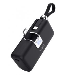 Powerbank 5000mah trust pacto 26104/ 18w/ negra