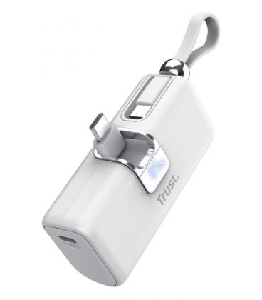 Powerbank 5000mah trust pacto 26105/ 18w/ blanca