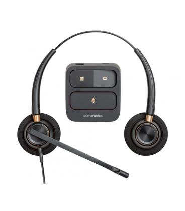 Auriculares poly encorepro 520/ con micrófono/ qd/ negros