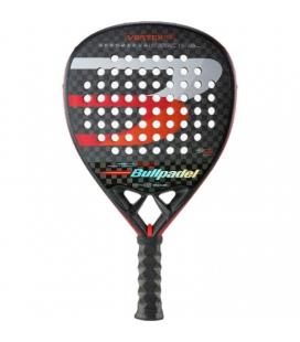 Pala de pádel bullpadel vertex 03 pro 22 (tello chingotto)/ negra y roja