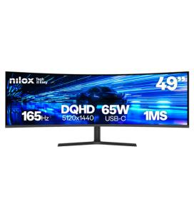Nilox pantalla para PC 124,5 cm (49") 5120 x 1440 Pixeles Dual QHD LCD