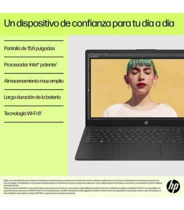 Portátil hp 15 - fd0398ns intel n150 - 8gb - ssd 256gb - 15.6 pulgadas - w11 - blanco