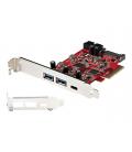 Tarjeta de insercion startech pci express 3.0 5 puertos