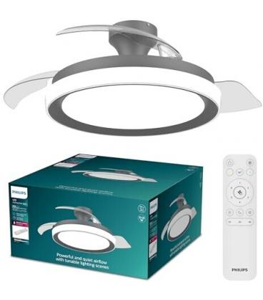 Ventilador de techo Philips Bliss 106 cm LED regulable 4500 lm negro