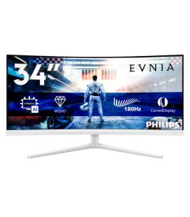 Monitor led gaming 34 pulgadas philips 34m2c5501a - 00 curvo - fast va - wqhd - dp - hdmi - 180hz - 0.5ms - vesa 100x100