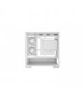 Caja ordenador gaming deepcool cg380 3f matx argb cristal templado blanca