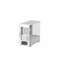 Caja ordenador gaming deepcool cg380 3f matx argb cristal templado blanca