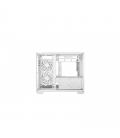 Caja ordenador gaming deepcool cg330 3f matx argb cristal templado blanca