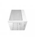 Caja ordenador gaming deepcool cg330 3f matx argb cristal templado blanca