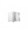 Caja ordenador gaming deepcool cg330 3f matx argb cristal templado blanca
