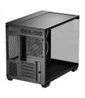 Caja ordenador gaming deepcool cg330 3f matx argb cristal templado negra
