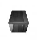 Caja ordenador gaming deepcool cg330 3f matx argb cristal templado negra