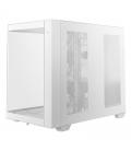 Caja ordenador gaming deepcool cg530u 4f atx argb cristal templado blanca