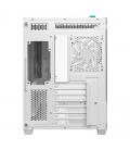 Caja ordenador gaming deepcool cg530u 4f atx argb cristal templado blanca