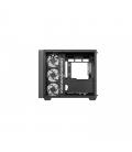 Caja ordenador gaming deepcool cg530u 4f atx argb cristal templado negra