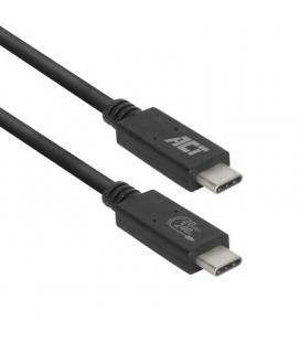 Cable usb - c act connectivity carga 240w mas datos 20 gbps 1.m certificado usb - if