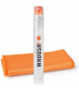 Kit limpiador de pantallas de bolsillo whoosh kit pocket wsh001/ spray 8ml + paño microfibra