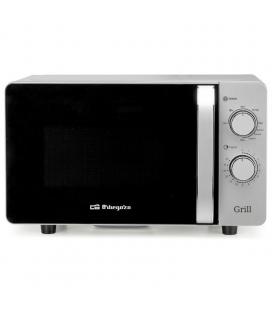 Microondas orbegozo mig 2072 ce/ 700w/ capacidad 20l/ función grill/ gris