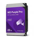 Disco duro western digital wd purple pro surveillance 22tb/ 3.5'/ sata iii/ 512mb