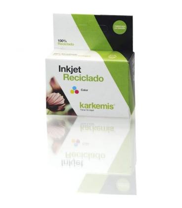 Cartucho de tinta reciclado karkemis hp nº308 xl alta capacidad/ tricolor