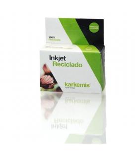 Cartucho de tinta reciclado karkemis hp nº308 xxl alta capacidad/ negro
