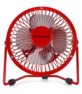 Mini ventilador usb orbegozo pw 1027/ rojo