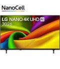 Televisor lg nanocell 50nu850b6la 50'/ ultra hd 4k/ smart tv/ wifi/ negro