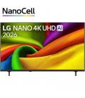 Televisor lg nanocell 55nu850b6la 55'/ ultra hd 4k/ smart tv/ wifi/ negro