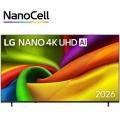 Televisor lg nanocell 85nu850b6la 85'/ ultra hd 4k/ smart tv/ wifi/ negro