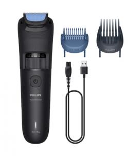 Cortabarbas philips beardtrimmer series 3000 bt3620/15/ con batería/ 5 accesorios