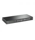TP-Link TL-SG1428PE switch Gestionado L2 Gigabit Ethernet (10/100/1000) Energía sobre Ethernet (PoE) 1U Negro