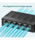 TP-Link LS1005G switch No administrado Gigabit Ethernet (10/100/1000) Negro