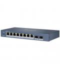 Hikvision ds-3e1510p-ei/m (b) switch 8xgb poe 2xgb