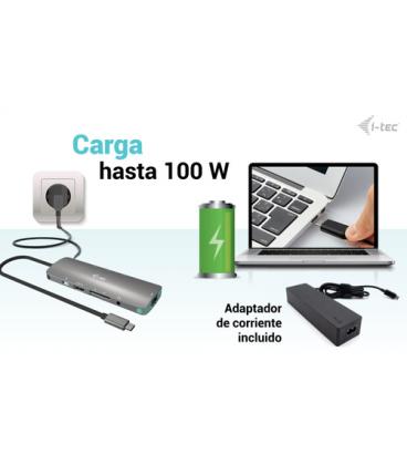 Docking station i - tec usb tipo c 9 en 1 + cargador 100w