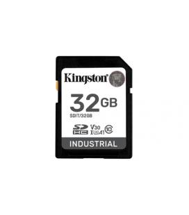 Tarjeta memoria sdhc 32gb kingston industrial uhs - i cl10