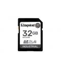 Tarjeta memoria sdhc 32gb kingston industrial uhs - i cl10